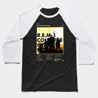 R.E.M. - Collapse Into Now Tracklist Album Baseball T-Shirt
